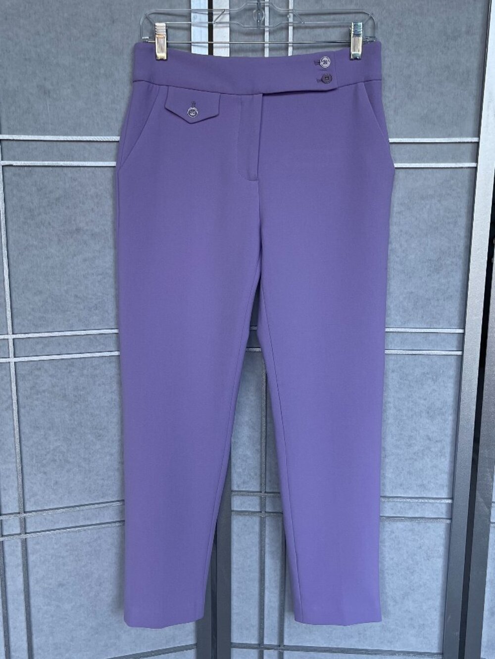 NWT Veronica Beard Lilac Renzo Pants sz 2